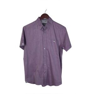 Ted Baker London SS Button Front Shirt Size 3.